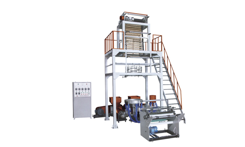 SWSJ-700/900/1100Three-layer ABA Co-extrusion High Speed Film Blowing Machine